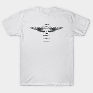 Marcus Aurelius Stoics quote T-Shirt